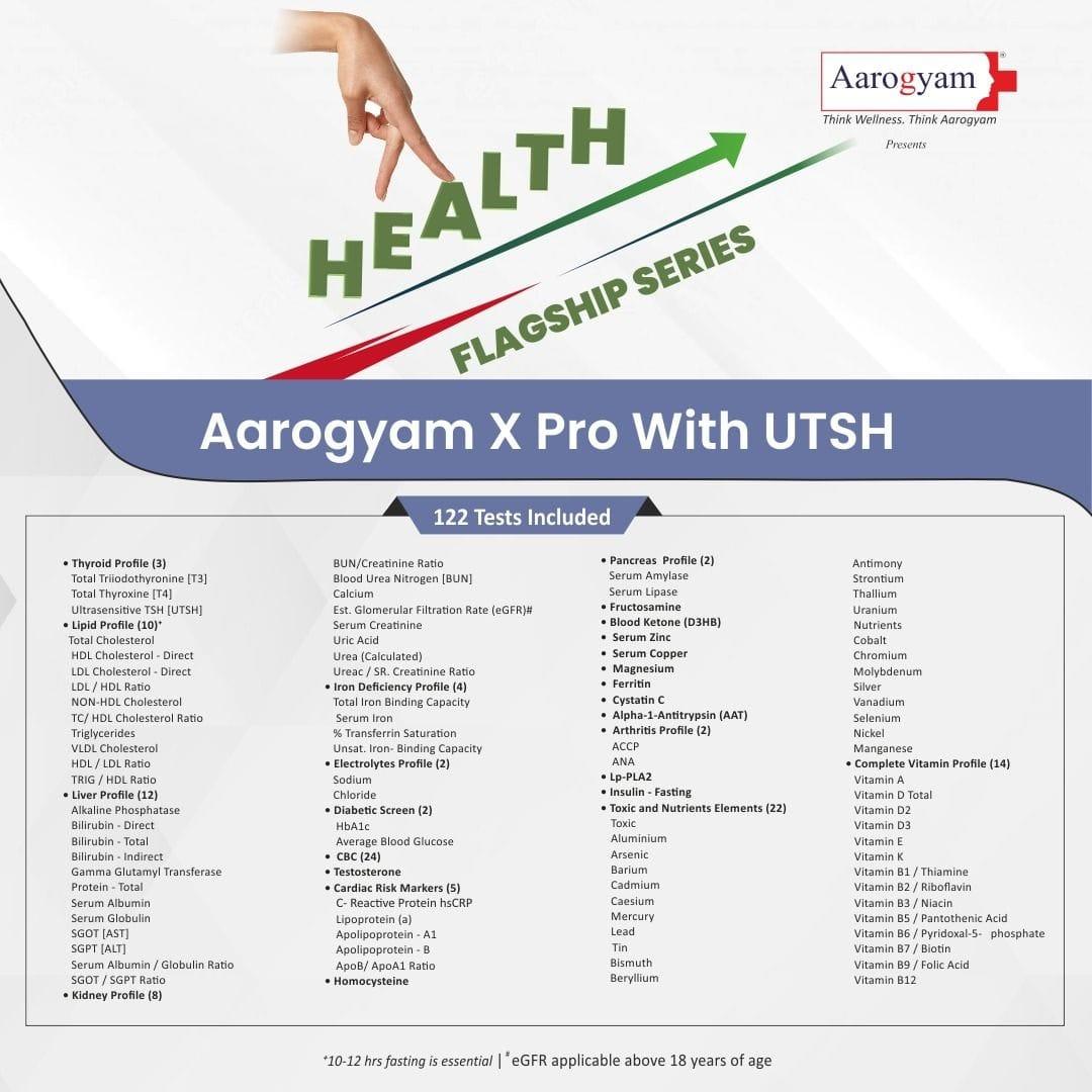 Aarogyam X Pro with UTSH